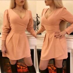 Pudra Şortlu Tulum Pudra Şortlu Tulum