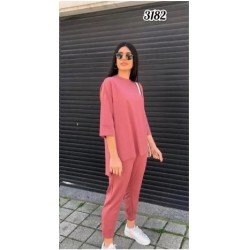 Asimetrik crep ikili takım PEMBE