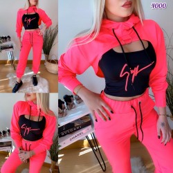 Neon Üçlü Eşofman Takımı Neon Üçlü Eşofman Takımı