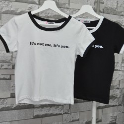 Yazı Baskılı Tshirt