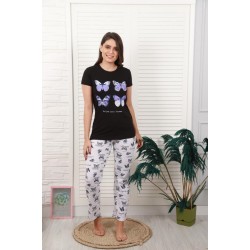 Kelebek Desen İkili Takım