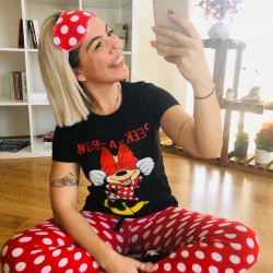 Minnie Desenli Üçlü Takım Minnie Desenli Üçlü Takım