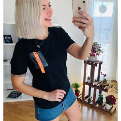 Cep Detay Salaş Tshirt Cep Detay Salaş Tshirt