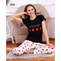 Çilek Desen İkili Takım Çilek Desen İkili Takım