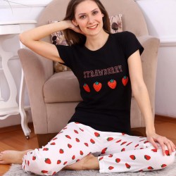 Çilek Desen İkili Takım