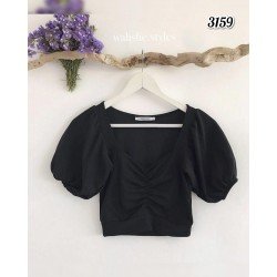 Kalp yaka tasarım bluz Kalp yaka tasarım bluz