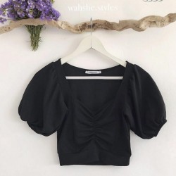 Kalp yaka tasarım bluz Kalp yaka tasarım bluz