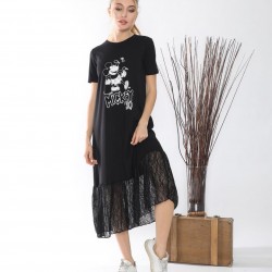 MM Eteği Dantel Elbise MM Eteği Dantel Elbise