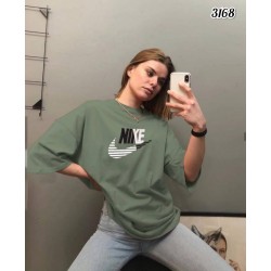 Nke Logo Çizgi Tshirt