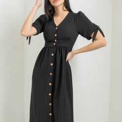 Full düğmeli ayrobin elbise Full düğmeli ayrobin elbise