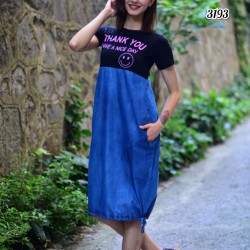 Cepli Salaş jean elbise Cepli Salaş jean elbise