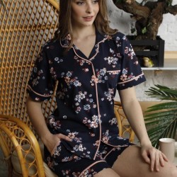 Şortlu İkili Pijama Takım Şortlu İkili Pijama Takım