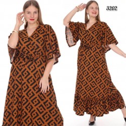 Kruvaze yaka midiboy elbise Kruvaze yaka midiboy elbise