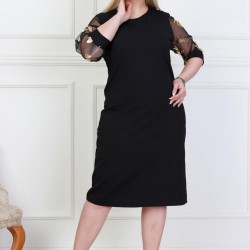 Kolları Varak tül tasarım elbise