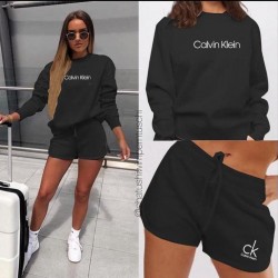 C.K. Şort Sweat İkili Takım
