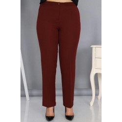 Atlas Kumaş Büyük Beden Pantolon 