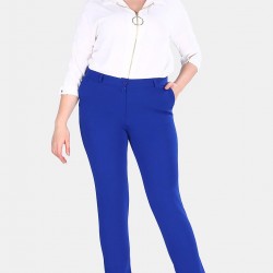 Atlas Kumaş Büyük Beden Pantolon 