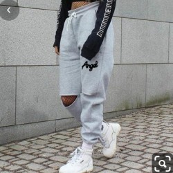 Angel Diz Detay Eşofman Alt Angel Diz Detay Eşofman Alt