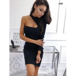 Degaje yaka kaşkorse elbise Degaje yaka kaşkorse elbise