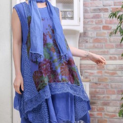 Dantel detay çiçek tasarım elbise Dantel detay çiçek tasarım elbise