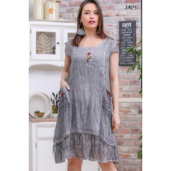 Salaş Nakış Detay Elbise