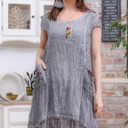 Salaş Nakış Detay Elbise Salaş Nakış Detay Elbise