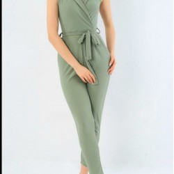 Mint Kuşaklı Tulum Mint Kuşaklı Tulum