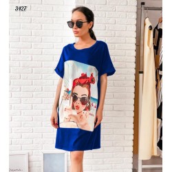 Summer Baskı Tunik Elbise