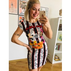 Mickey Minnie Digital Elbise