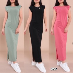 Vatka Detay Viscon Elbise