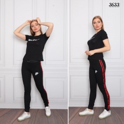 Nke Logo Şeritli Eşofman Takımı