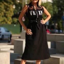 VLTN File Yaka Salaş Elbise VLTN File Yaka Salaş Elbise