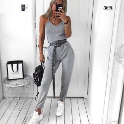 Off White Kemerli İkili Takım Off White Kemerli İkili Takım