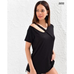 Yaka Ekleme Salaş Tshirt