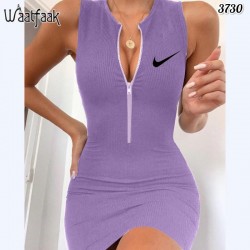 Fermuar detay mini elbise Fermuar detay mini elbise