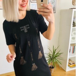 Fendi Püskül Payetli Elbise Fendi Püskül Payetli Elbise