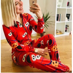 Kurabiye Canavarı Desen Tulum