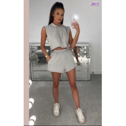 Wilma Kapşon Bluz Şortlu Takım