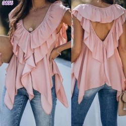 Sırt Kalp Detay Tasarım Bluz