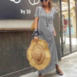 V Yaka Salaş Basic Elbise