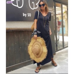 V Yaka Salaş Basic Elbise V Yaka Salaş Basic Elbise