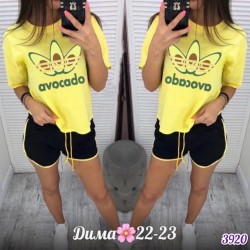 Avocado şort tshirt ikili takım Avocado şort tshirt ikili takım