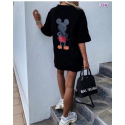 Mickey Baskı Salaş Tshirt Mickey Baskı Salaş Tshirt