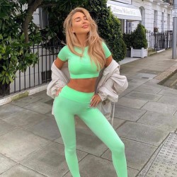 Scuba Crop Tayt İkili Takım Scuba Crop Tayt İkili Takım