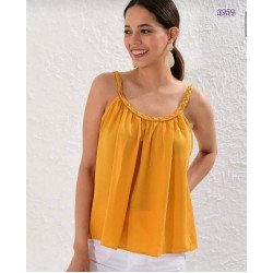 Örgü Askılı Bluz