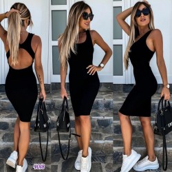 Sırt Detay Tasarım Elbise