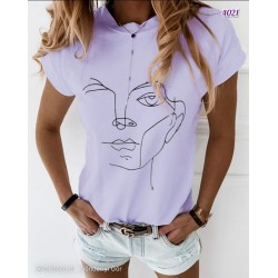 Face Detay Basic Tshirt Face Detay Basic Tshirt