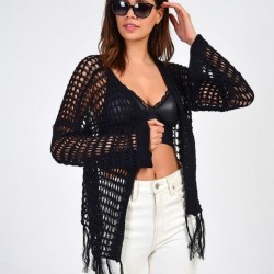 Saçak Detay Salaş Hırka Saçak Detay Salaş Hırka