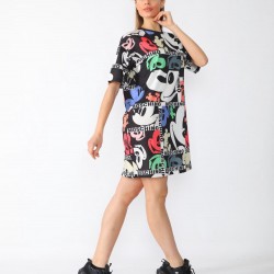 Moschino Mickey Mini Elbise Moschino Mickey Mini Elbise