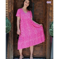 Çıtır Desen Midiboy Elbise Çıtır Desen Midiboy Elbise